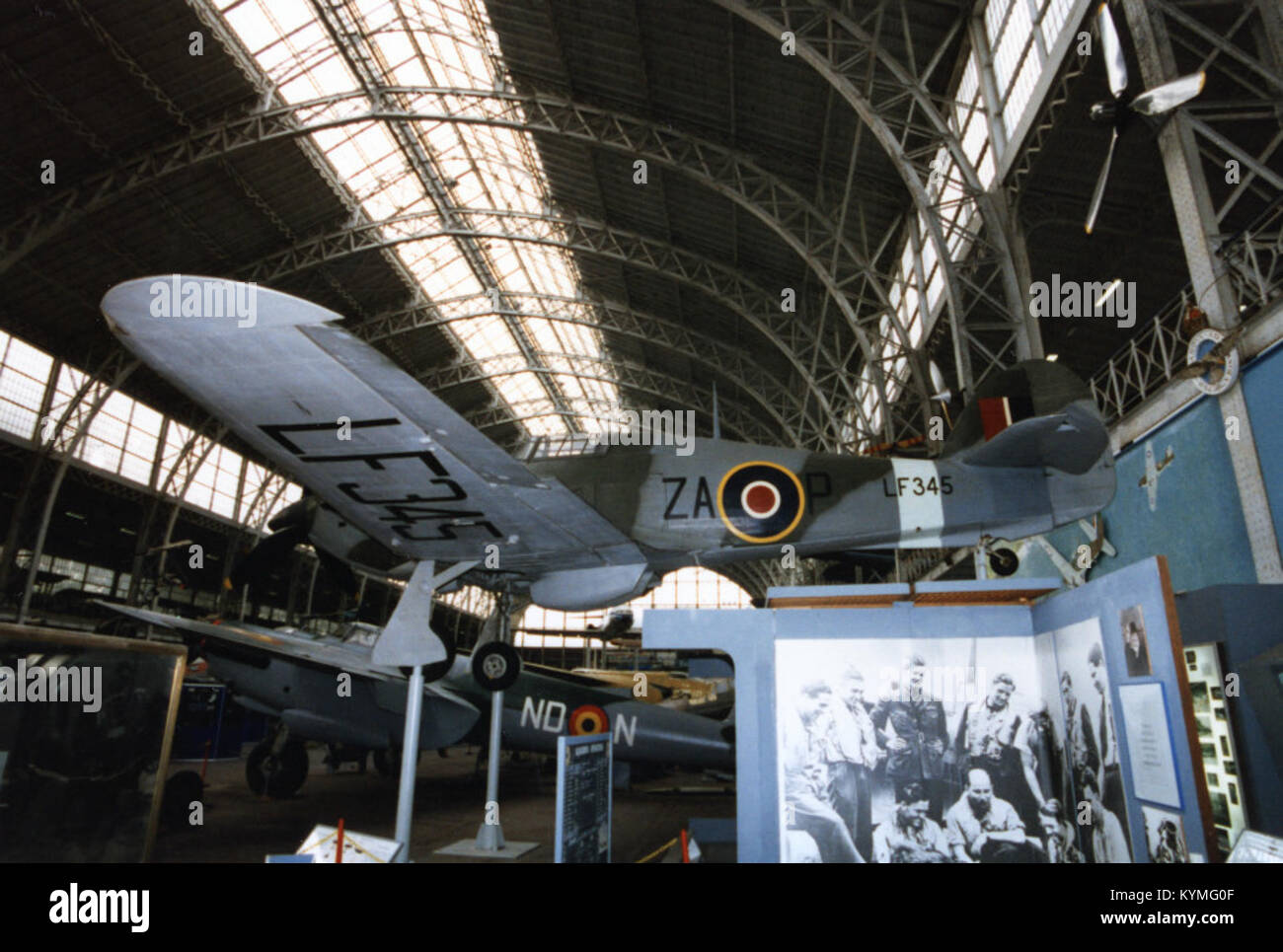 Dupliquer - Hawker Hurricane iic lf658 Bruxelles sep96 jtif 36908413004 o Banque D'Images