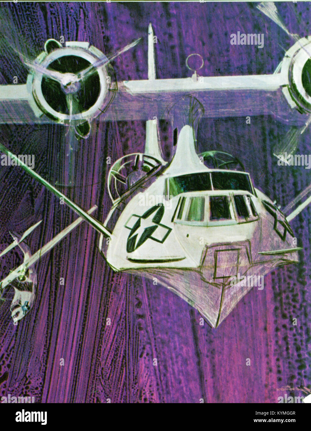 Une œuvre d'art historique, attribuée à Gjertson, représentant un moment de l'histoire. Cette pièce offre une interprétation artistique d'un événement important, fournissant un enregistrement visuel de l'art historique au cours du XXe siècle. Banque D'Images