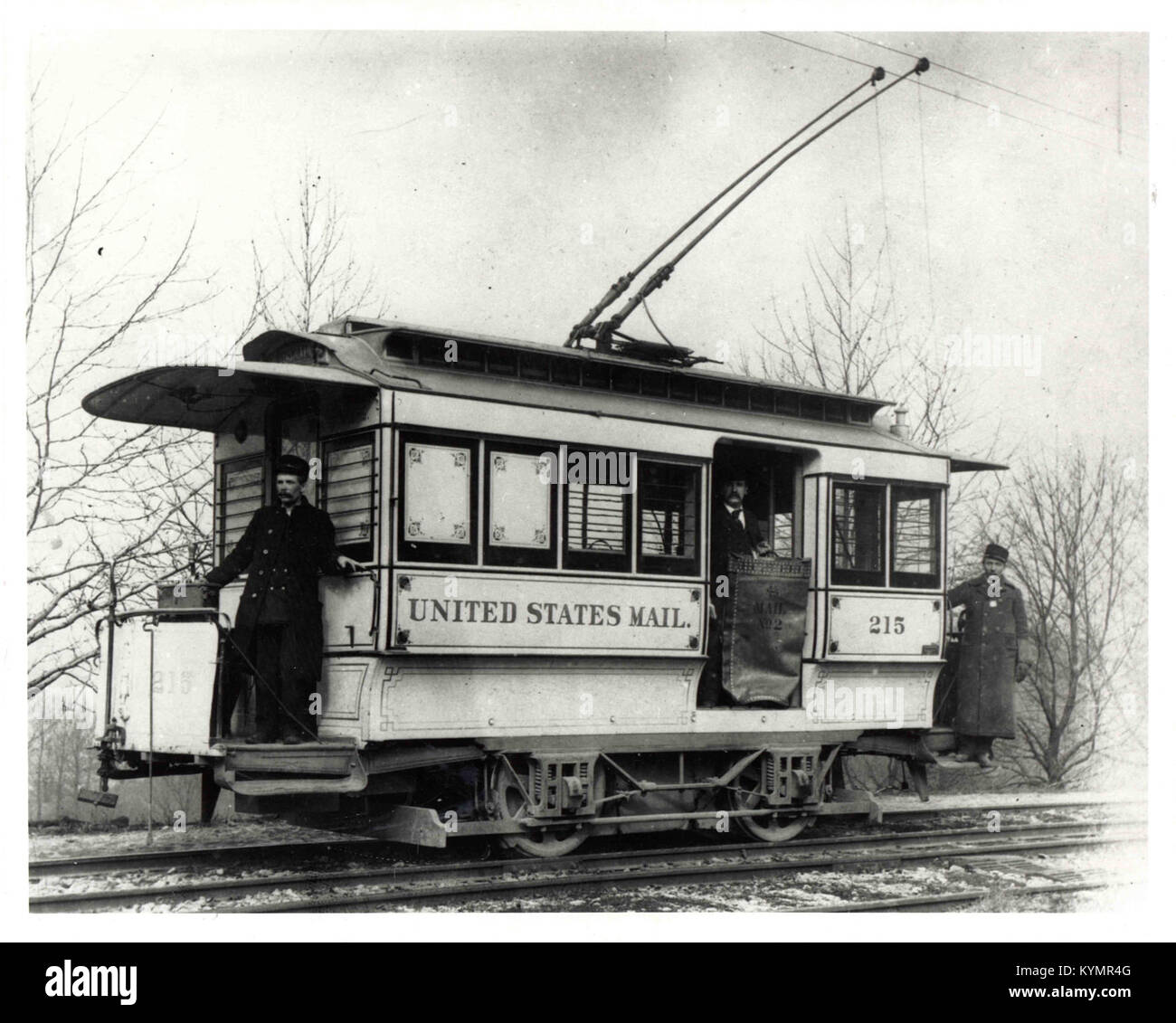 US Mail Streetcar 2551082512 o Banque D'Images