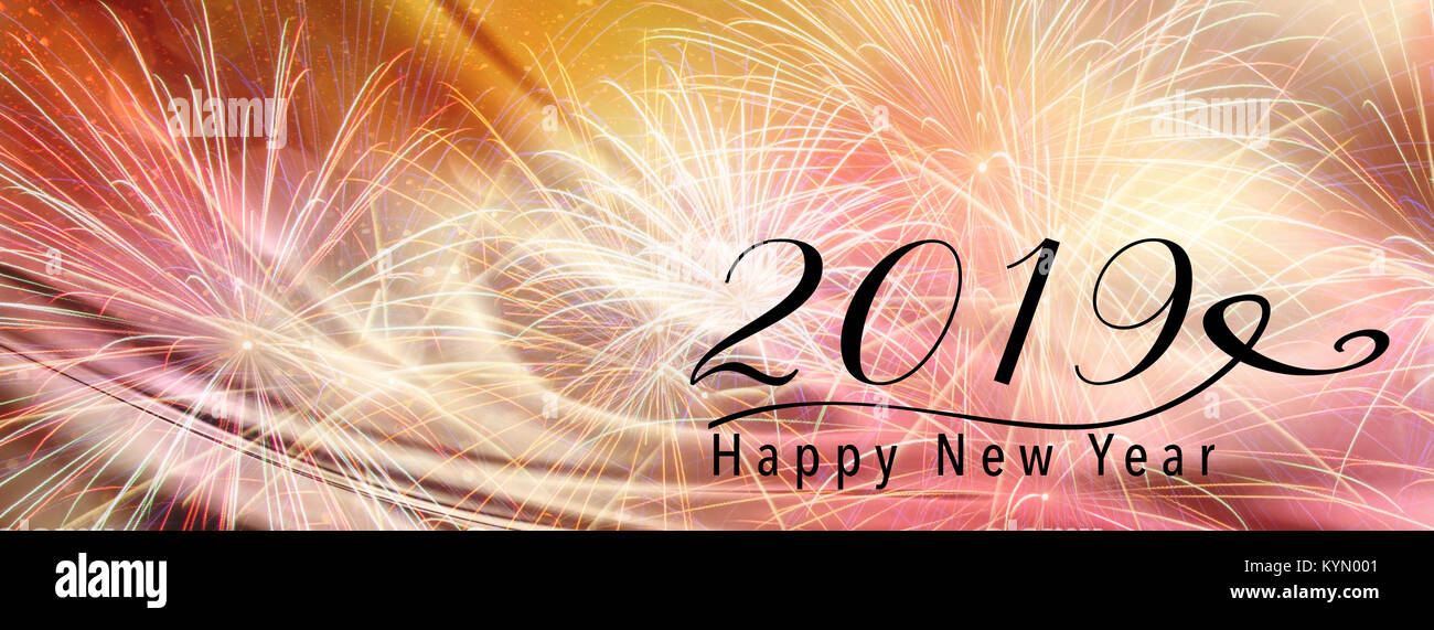 Arriere Plan Style Banniere Facebook D Artifice Sur Une Toile Abstraite Avec Tissu De Soie Bonne Annee 19 Citation Parfait Pour Les Medias Sociaux Photo Stock Alamy