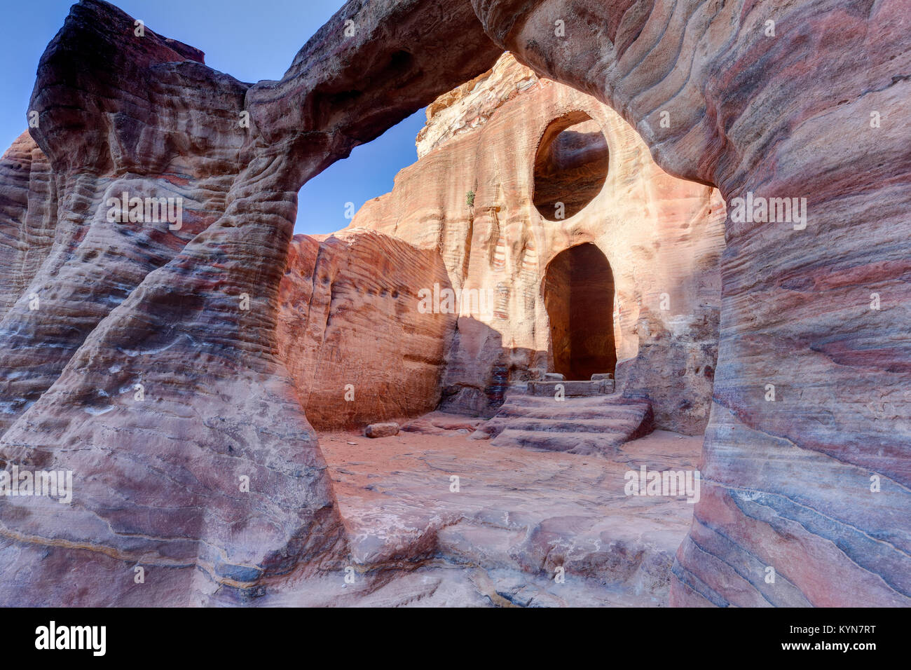 Petra, Jordanie Banque D'Images