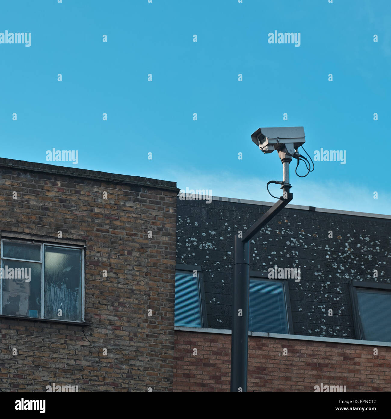 Caméra de surveillance Street à Londres, Royaume-Uni Banque D'Images