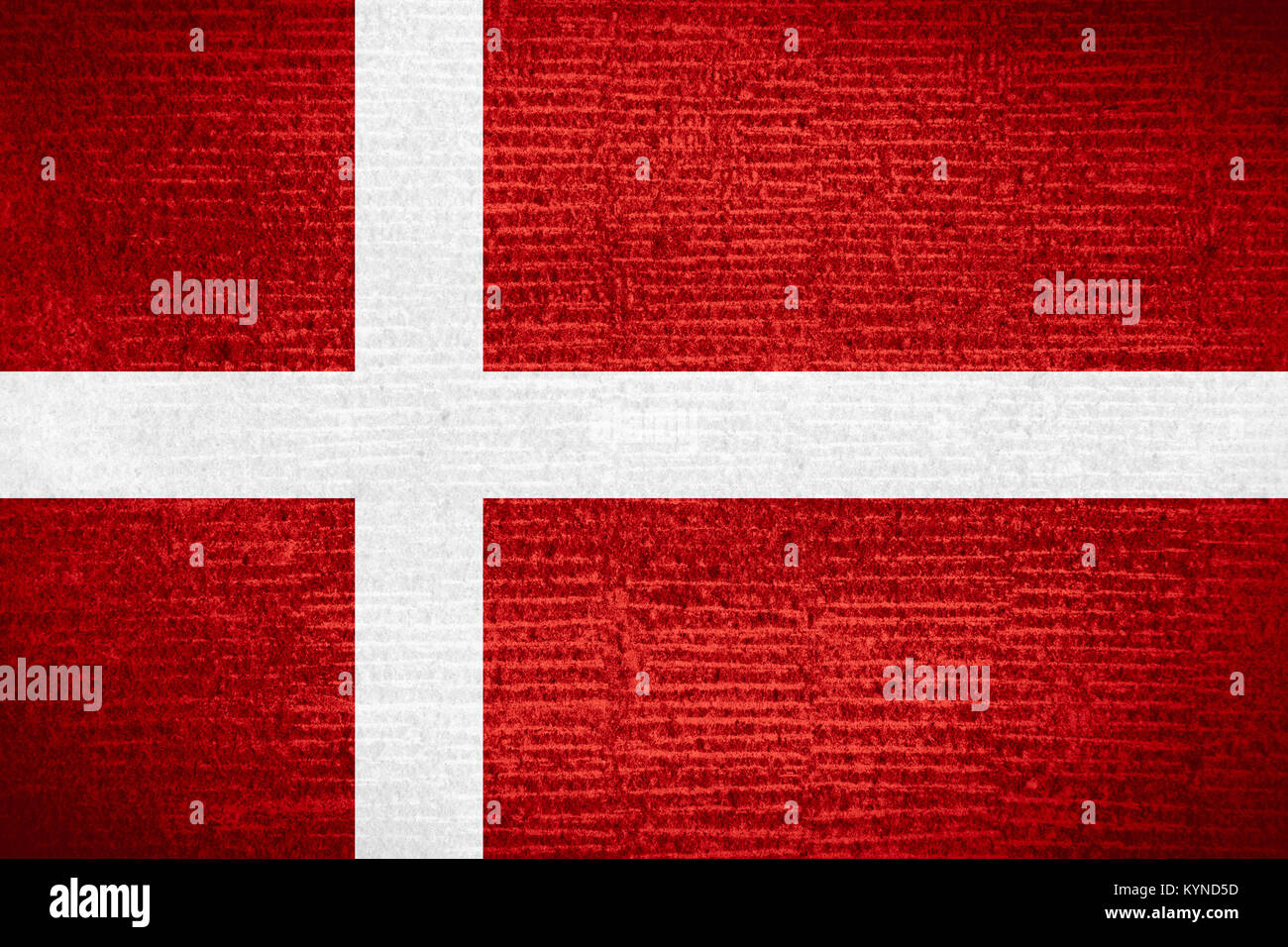 Flaf du Danemark ou danois sur la texture modèle de ligne Banque D'Images