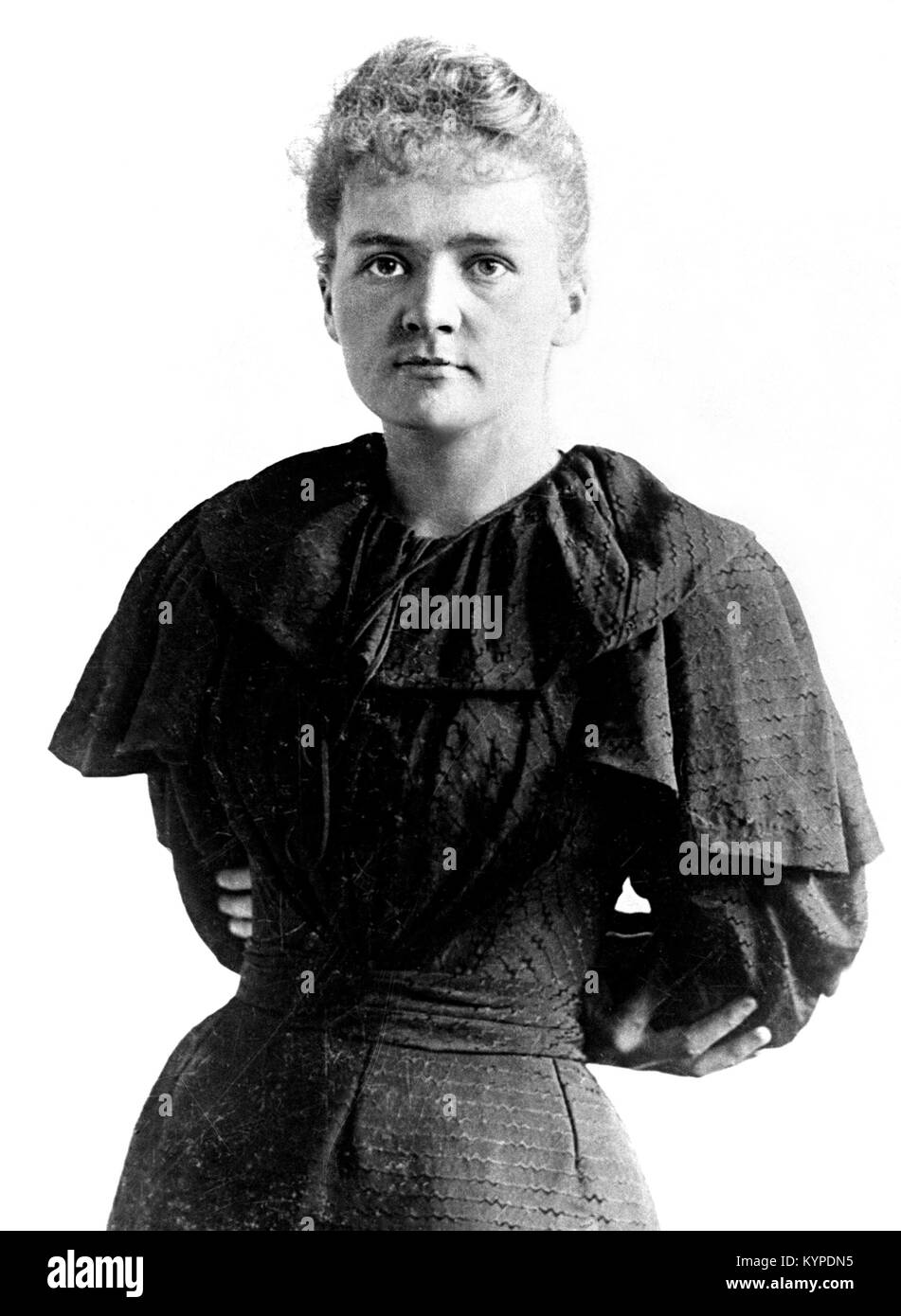 Marie Curie. Le Prix Nobel grand scientifique, Marie Sklodowska Curie (1867-1934). Photo c.1894/5 Banque D'Images