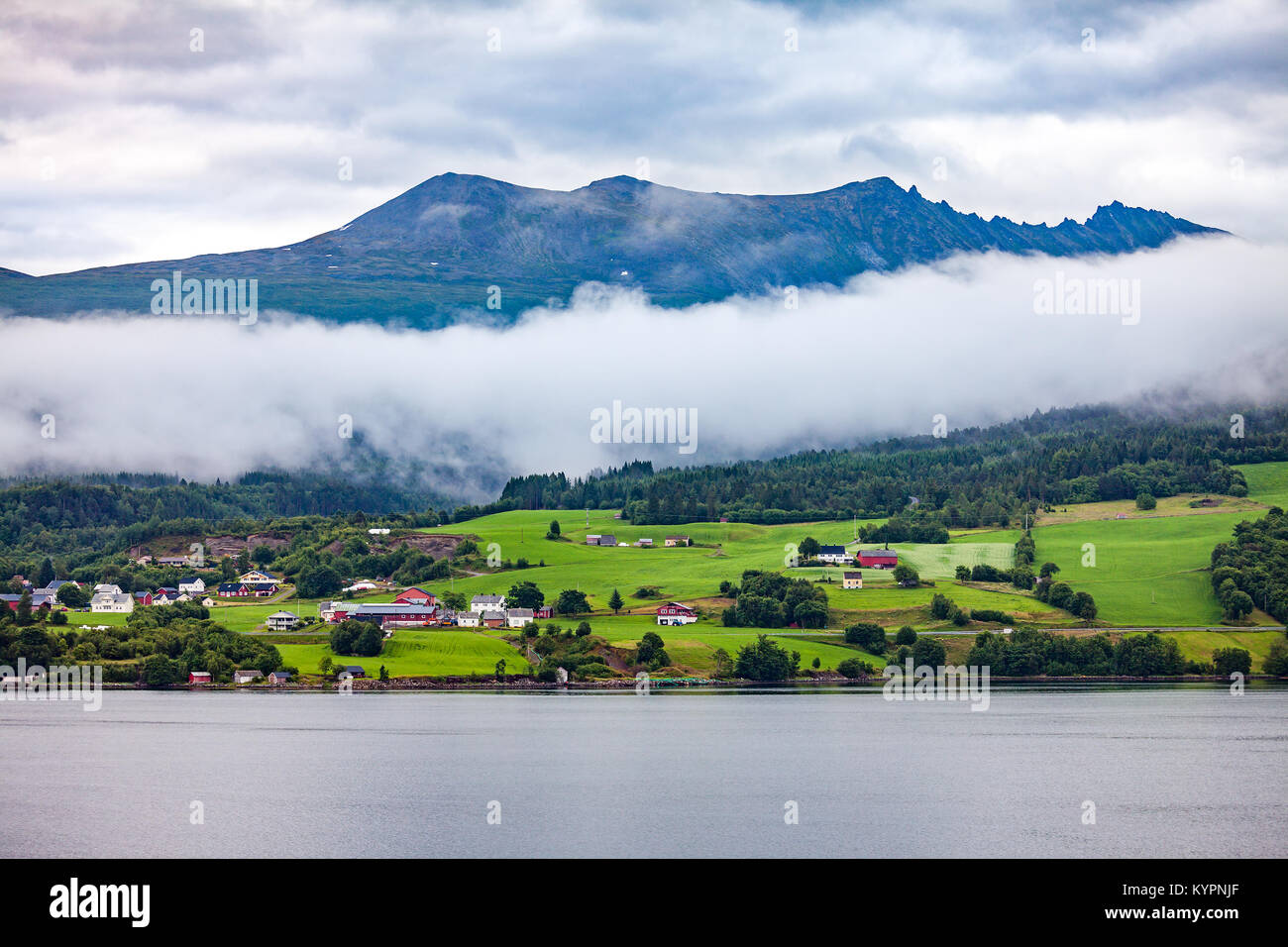 Belle Nature Norvège paysage naturel. Banque D'Images