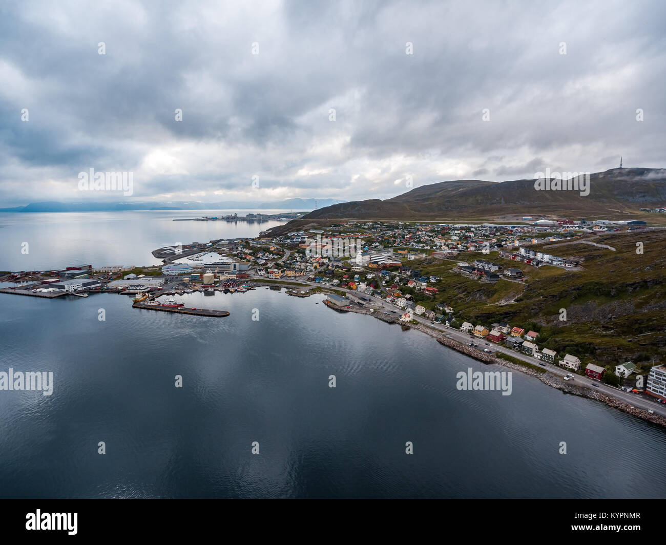 Hammerfest, Norvège Finnmark, Ville Banque D'Images