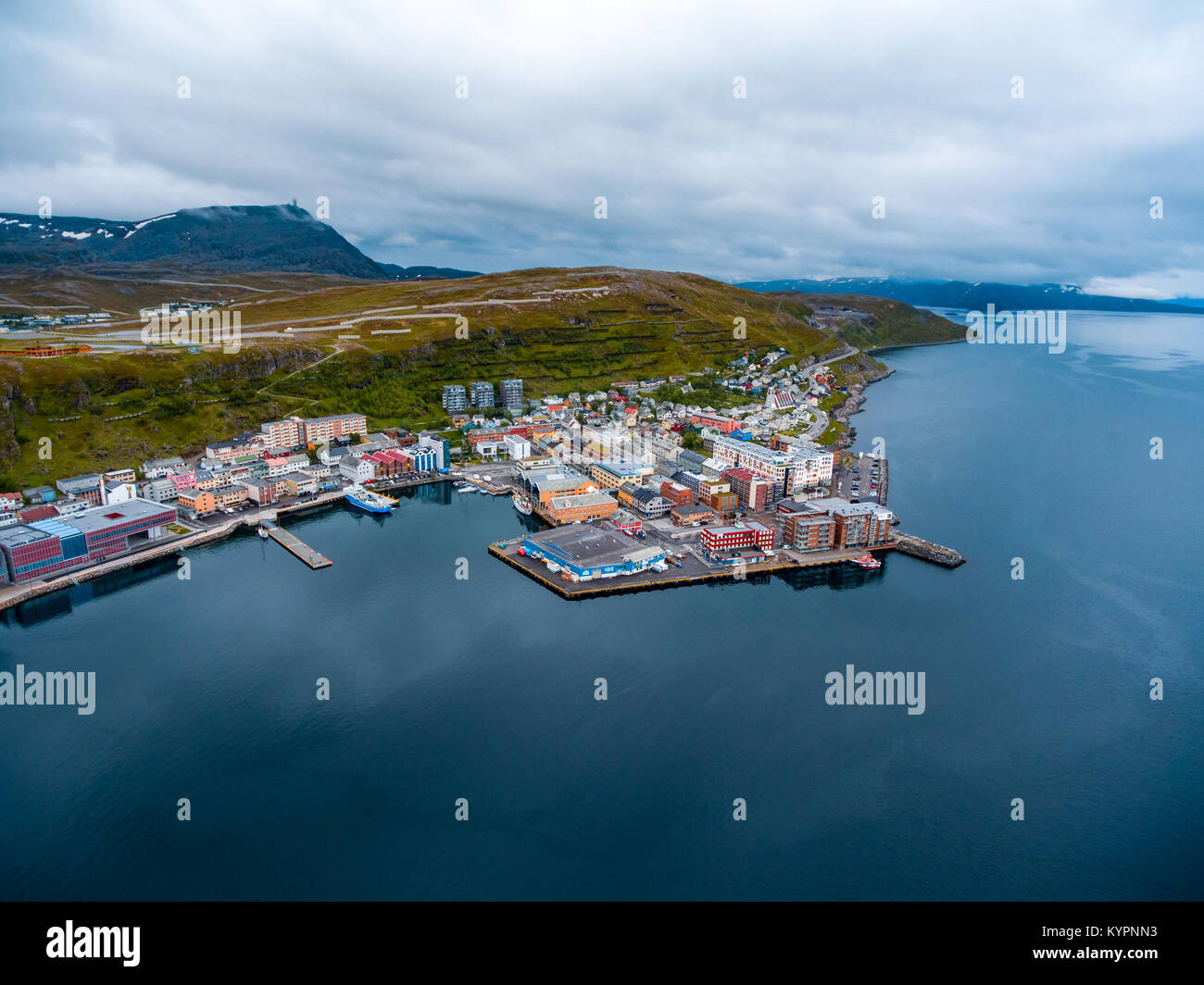 Hammerfest, Norvège Finnmark, Ville Banque D'Images