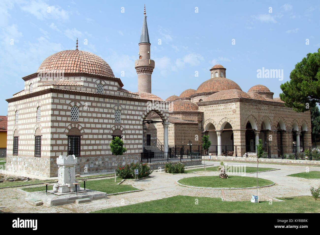 Ancienne mosquée dans la ville d'Iznik, Turquie Banque D'Images