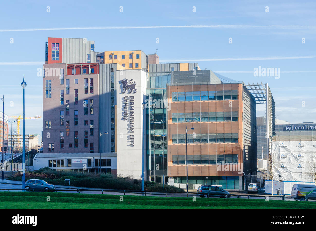 Les bâtiments de l'Université de Birmingham dans le quartier est de Birmingham Banque D'Images