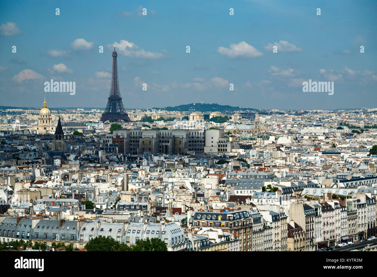 vue depuis la tour eiffel