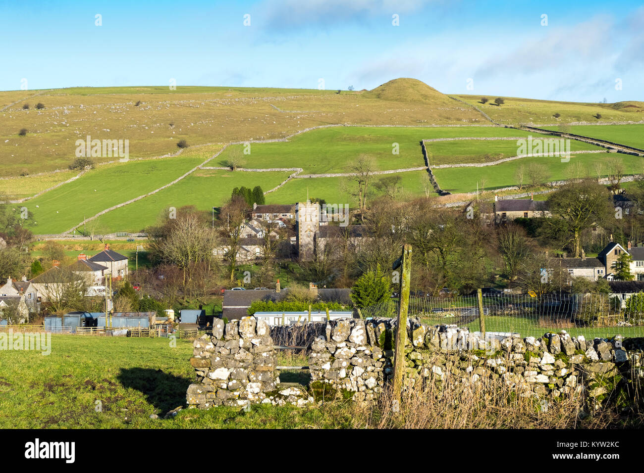 Earl Sterndale, un village de Peak District National Park, Royaume-Uni Banque D'Images