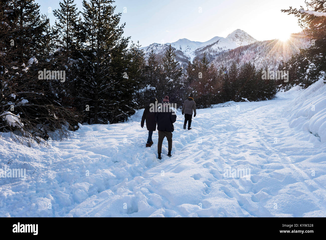 Leurope Italie Melezet Bardonecchia 15 Janvier 2018