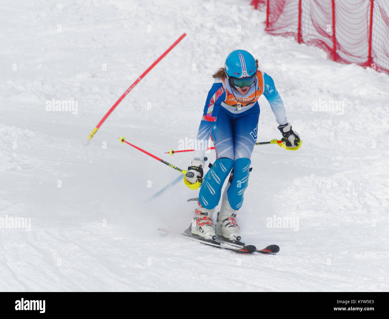Serie Super Slalom femmes Banque D'Images