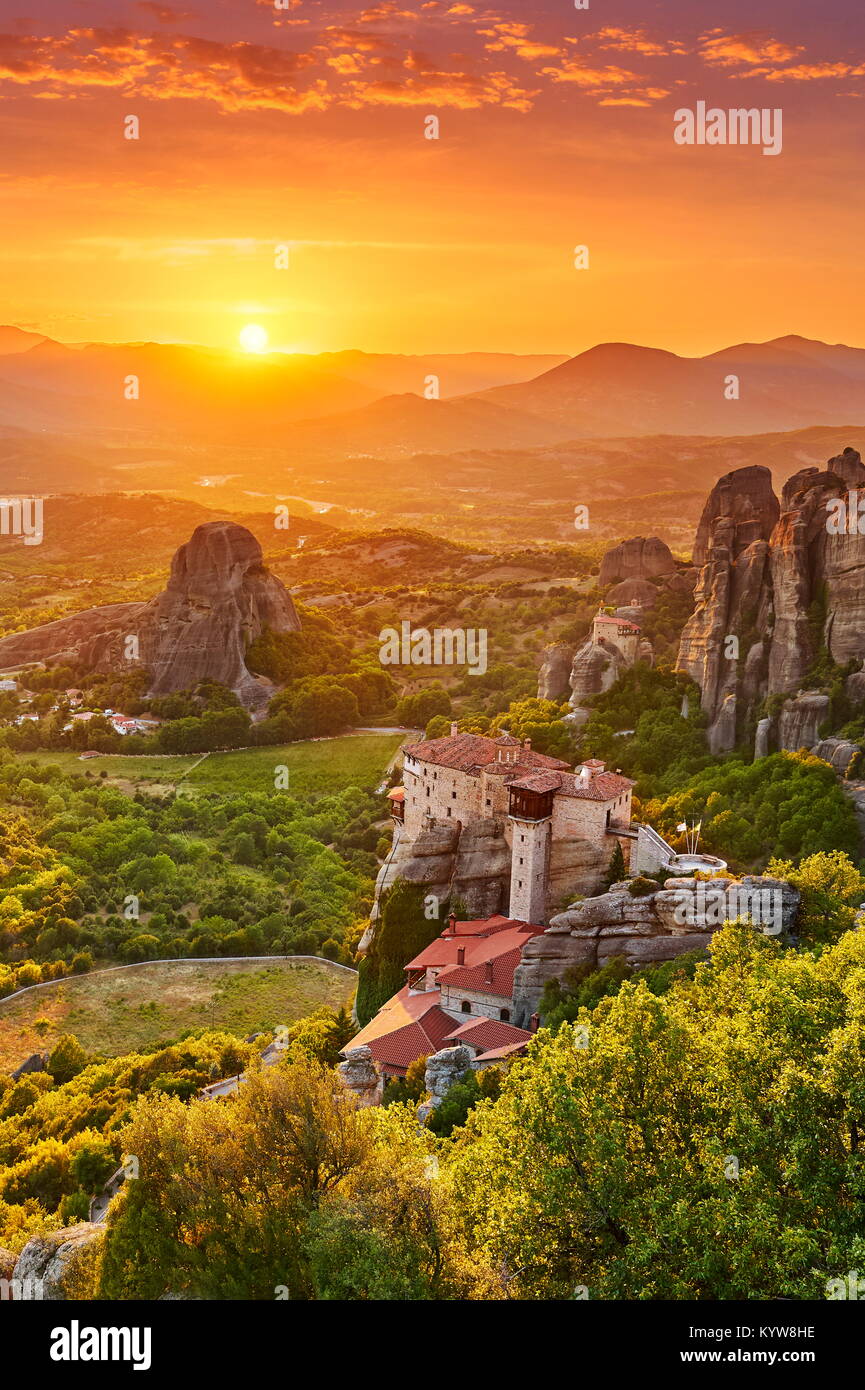 Meteora, Grèce Banque D'Images