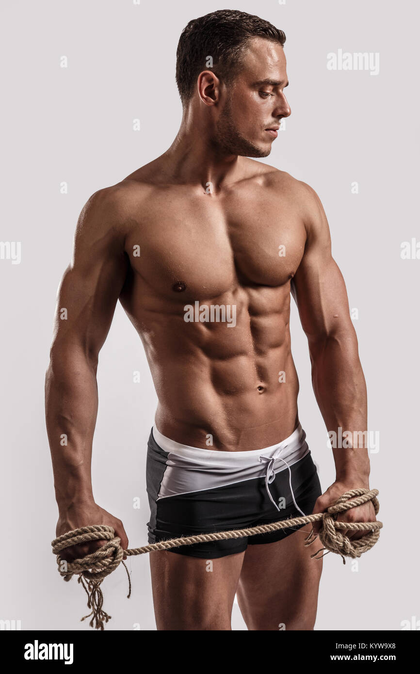 Mec Beau Photo Portrait de beau mec musclé Photo Stock - Alamy