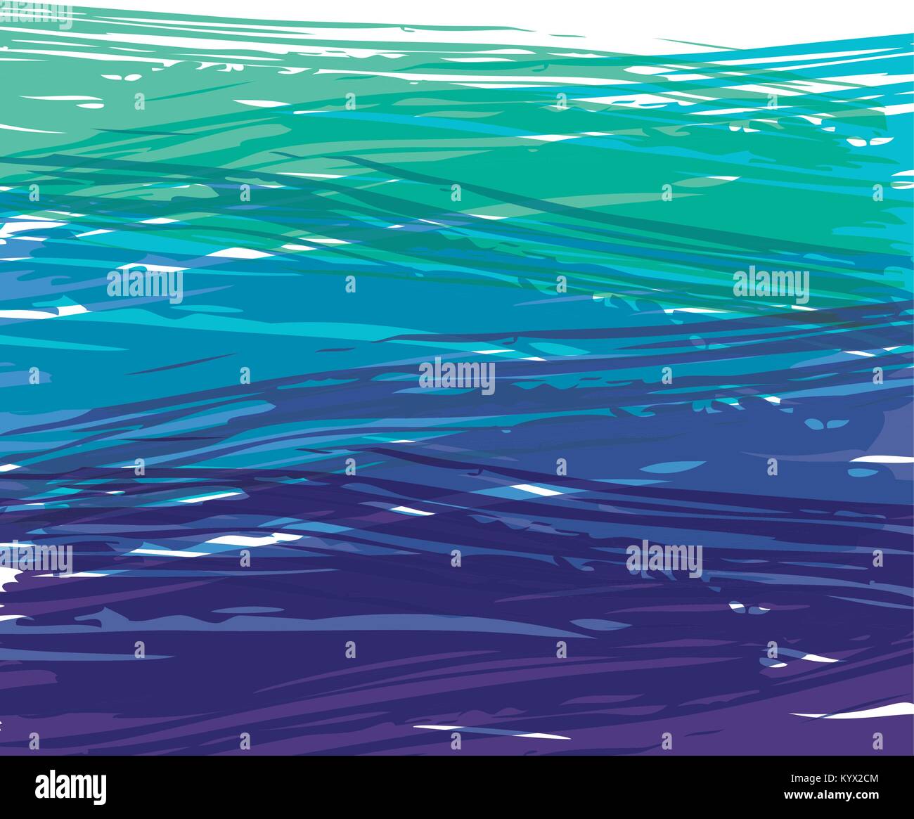 Abstract grunge pinceau aquarelle peinture acrylique avc design texture background Illustration de Vecteur