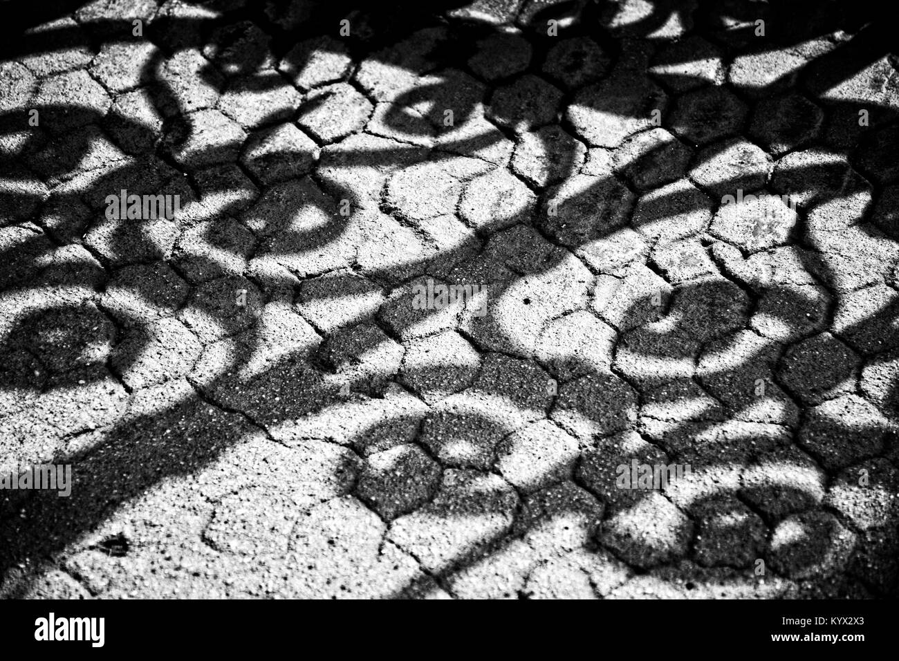 Abstract Shadows Banque D'Images