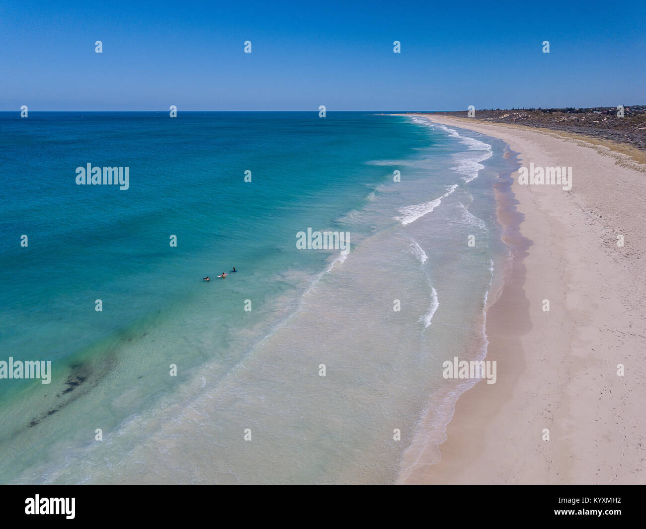 Près de la plage à distance, au nord de Yanchep Perth, Australie occidentale Banque D'Images