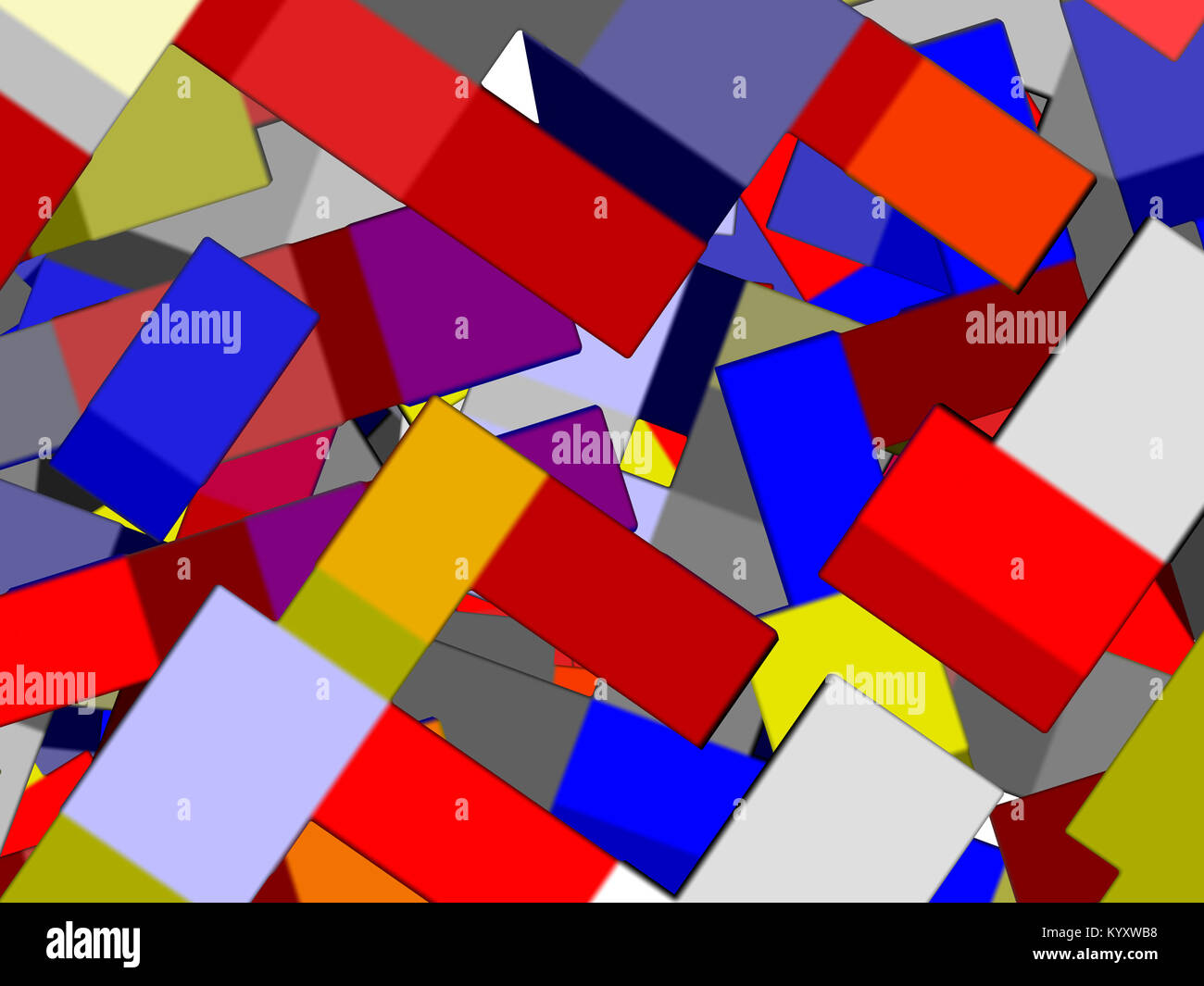 Géométrique abstrait multicolor, structure dynamique de la créativité de la publicité Banque D'Images