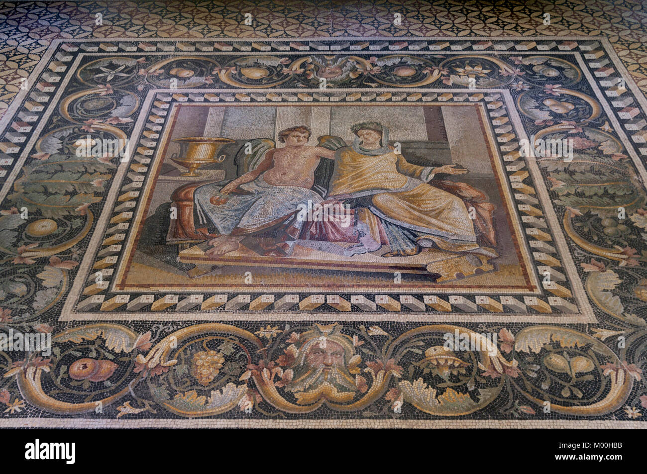 Eros Et Psyche Marbre Mosaique De Zeugma Mosaique De Zeugma Musee De Gaziantep Gaziantep Region De La Turquie De L Anatolie Du Sud Est Photo Stock Alamy