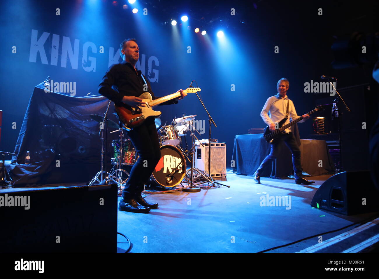 Londres, Royaume-Uni. 17 Jan, 2018. Le groupe de blues et rock King King a commencé leur mois de longue tournée à l'O2 Shepherd's Bush Empire. La visite vous mènera à de nombreux sites au Royaume-Uni, aux Pays-Bas et en Allemagne. Ils ont été soutenus par le groupe rock Rhino's Revenge. Credit : Uwe Deffner/Alamy Live News Banque D'Images
