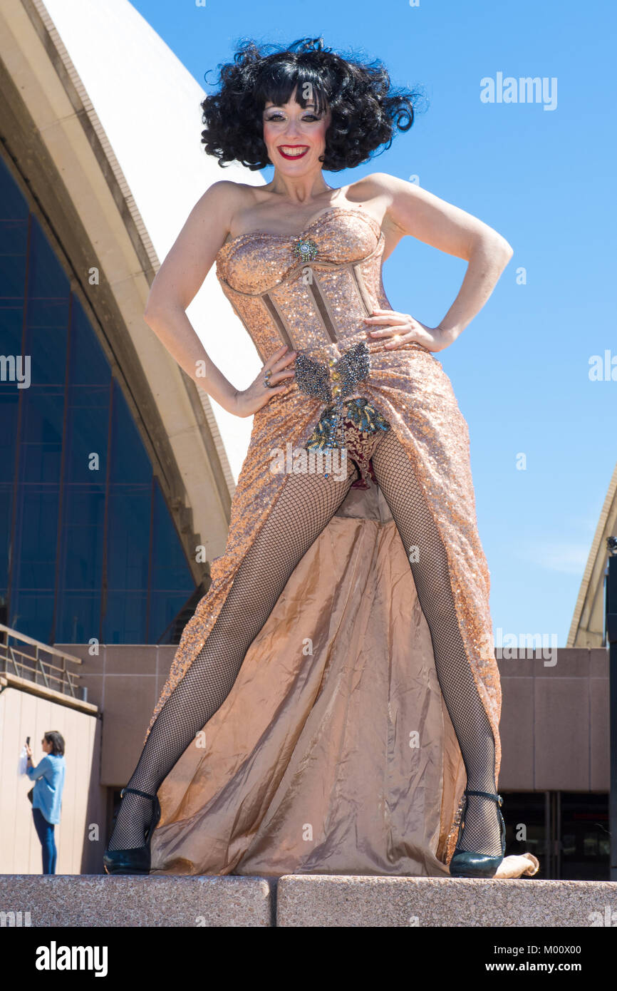 Sydney, Australie. 18 janvier, 2018. Festival Sydney Media d'exécuter 'Meow Meow's Pandemonium' Crédit : mjmediabox/Alamy Live News Banque D'Images