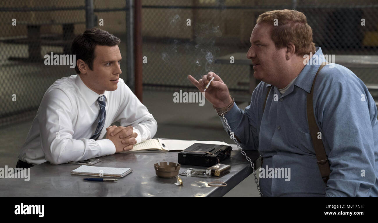 Mindhunter est une série télévisée américaine créée par Joe Penhall, basé sur le crime véritable livre Mindhunter : à l'intérieur de l'élite du FBI Crime Unit série écrit par John E. Douglas et Mark Olshaker cette photographie n'est pour un usage éditorial uniquement et est l'auteur de la société film et/ou le photographe attribué par le film ou la société de production et ne peut être reproduite que par des publications dans le cadre de la promotion du film ci-dessus. Un crédit obligatoire pour l'entreprise de film est nécessaire. Le photographe devrait également être portés lorsqu'il est connu. Banque D'Images