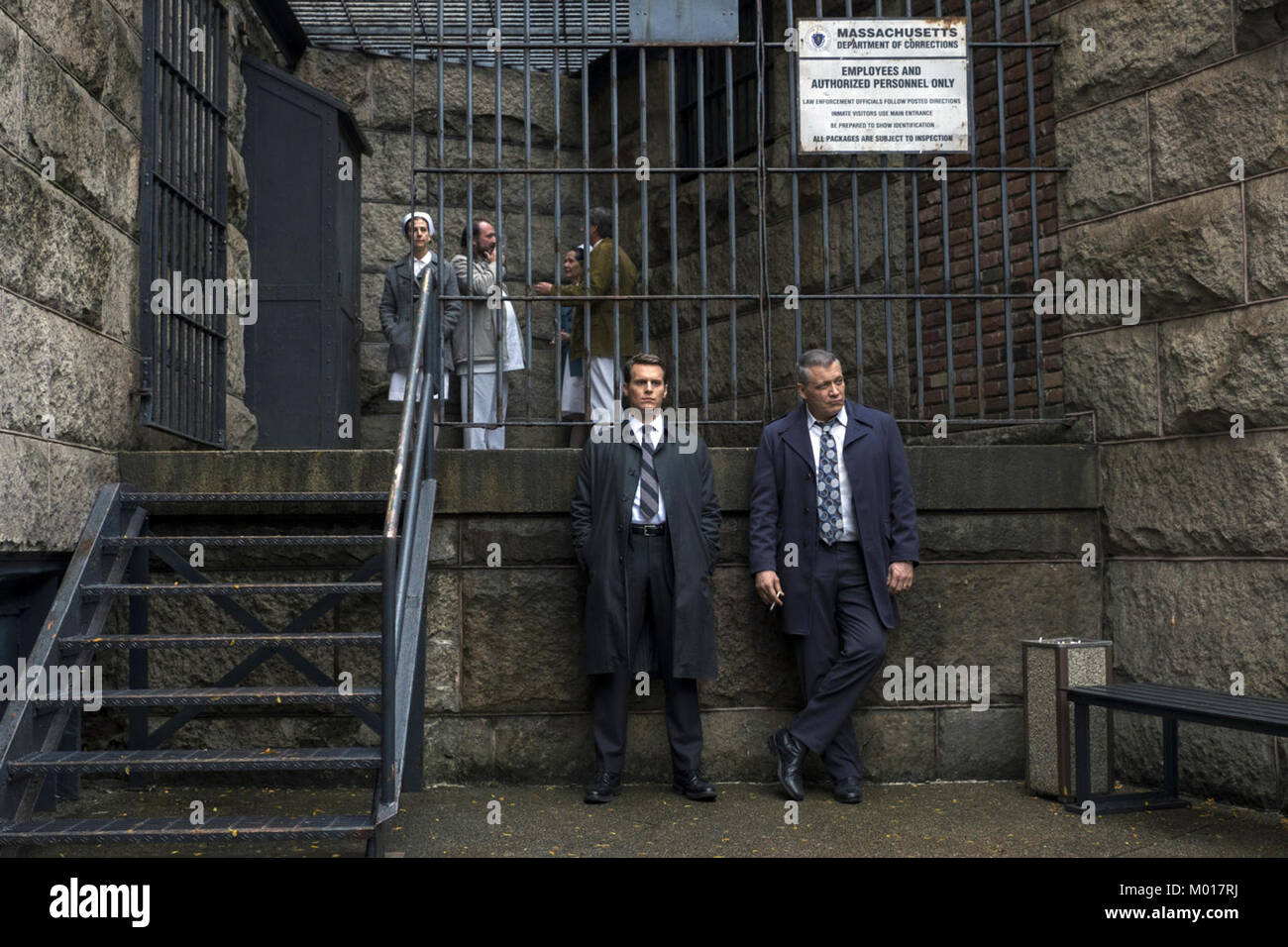 Mindhunter est une série télévisée américaine créée par Joe Penhall, basé sur le crime véritable livre Mindhunter : à l'intérieur de l'élite du FBI Crime Unit série écrit par John E. Douglas et Mark Olshaker cette photographie n'est pour un usage éditorial uniquement et est l'auteur de la société film et/ou le photographe attribué par le film ou la société de production et ne peut être reproduite que par des publications dans le cadre de la promotion du film ci-dessus. Un crédit obligatoire pour l'entreprise de film est nécessaire. Le photographe devrait également être portés lorsqu'il est connu. Banque D'Images