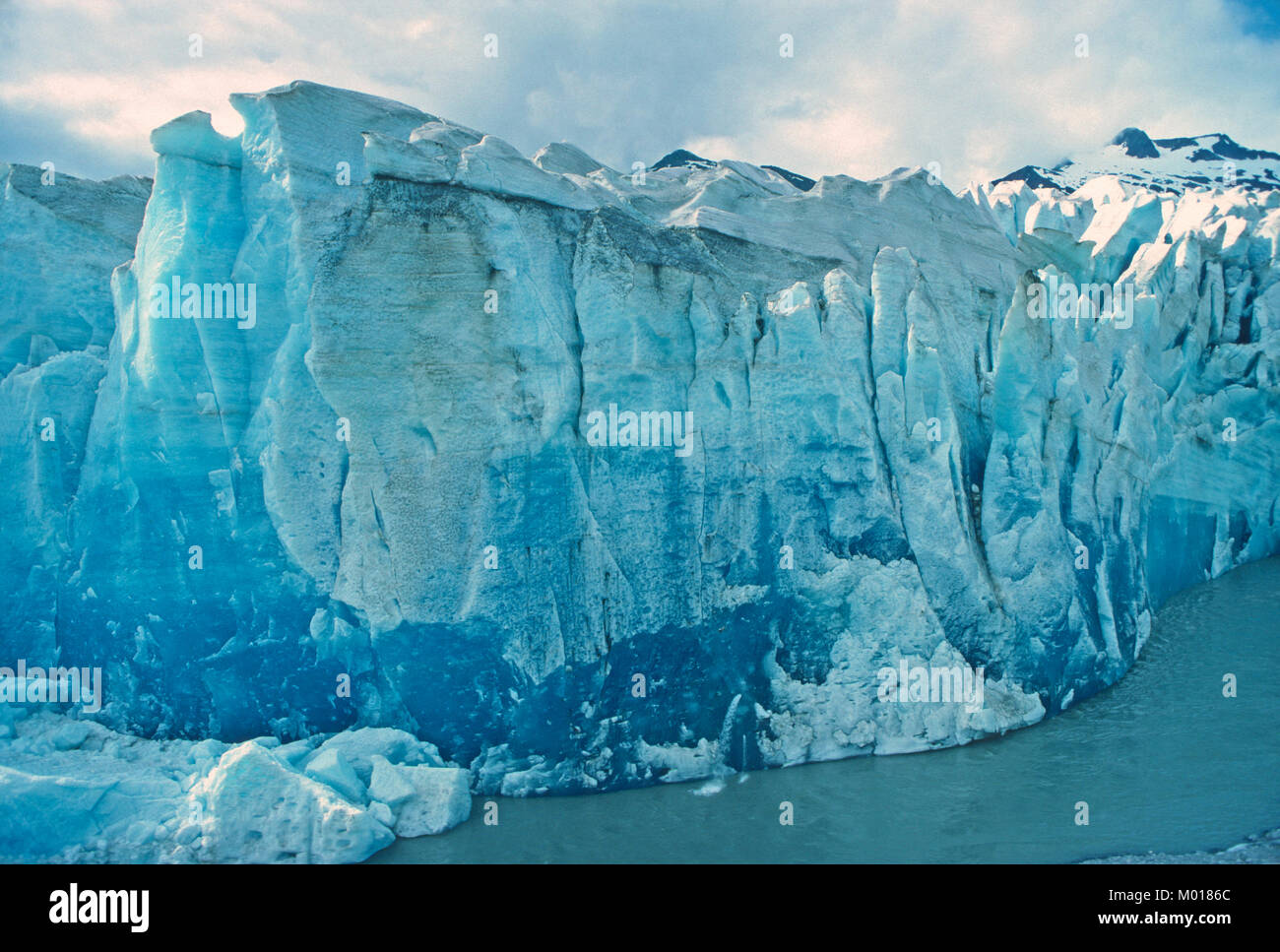 Le visage de l'Mendenhall Glacier en Alaska Photo Stock - Alamy