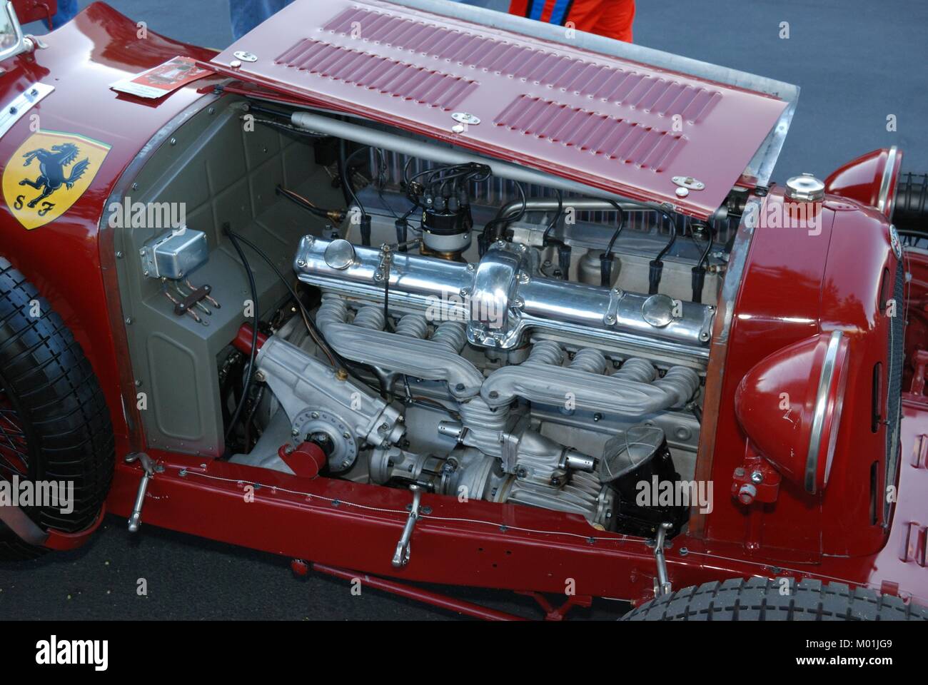 Années 1930 La Scuderia Ferrari Alfa Romeo 8C Banque D'Images