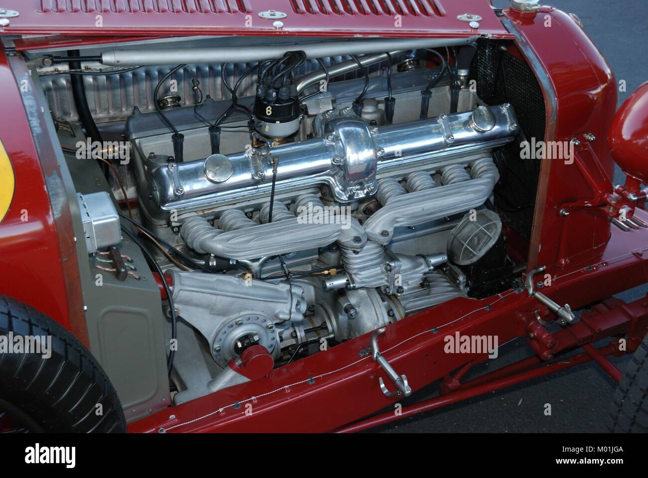 Années 1930 La Scuderia Ferrari Alfa Romeo 8C Banque D'Images