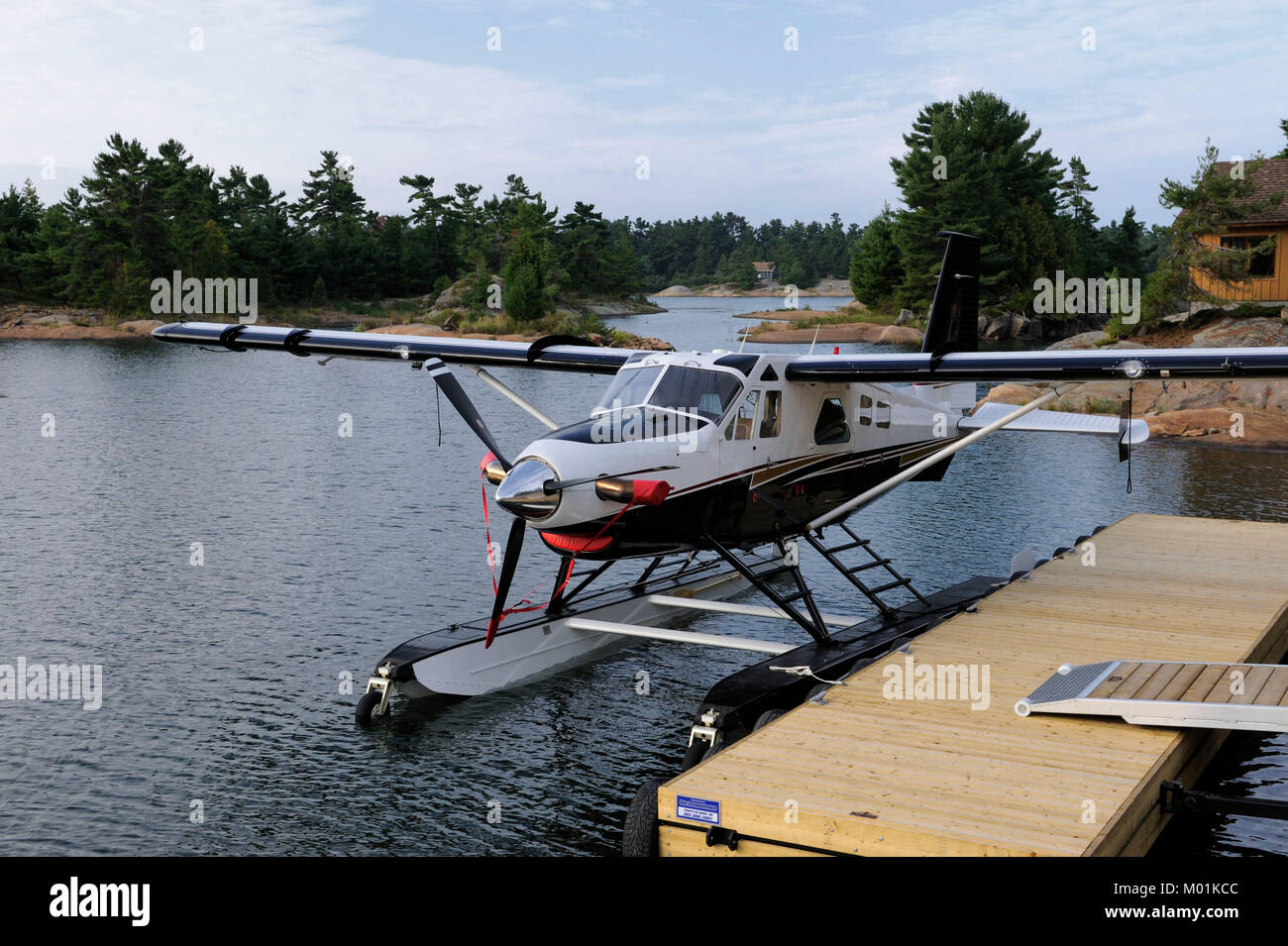 Le de Havilland Beaver turbo est une version mise à jour de du DHC-2 qui a été un cheval de travail dans le Nord canadien Banque D'Images