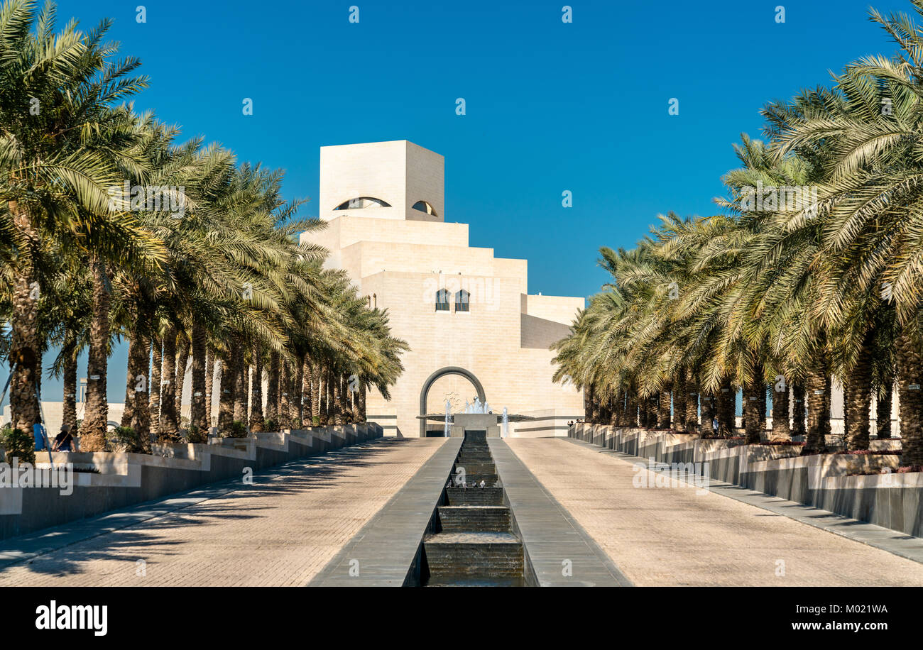 Le Musée d'Art islamique de Doha, Qatar Banque D'Images