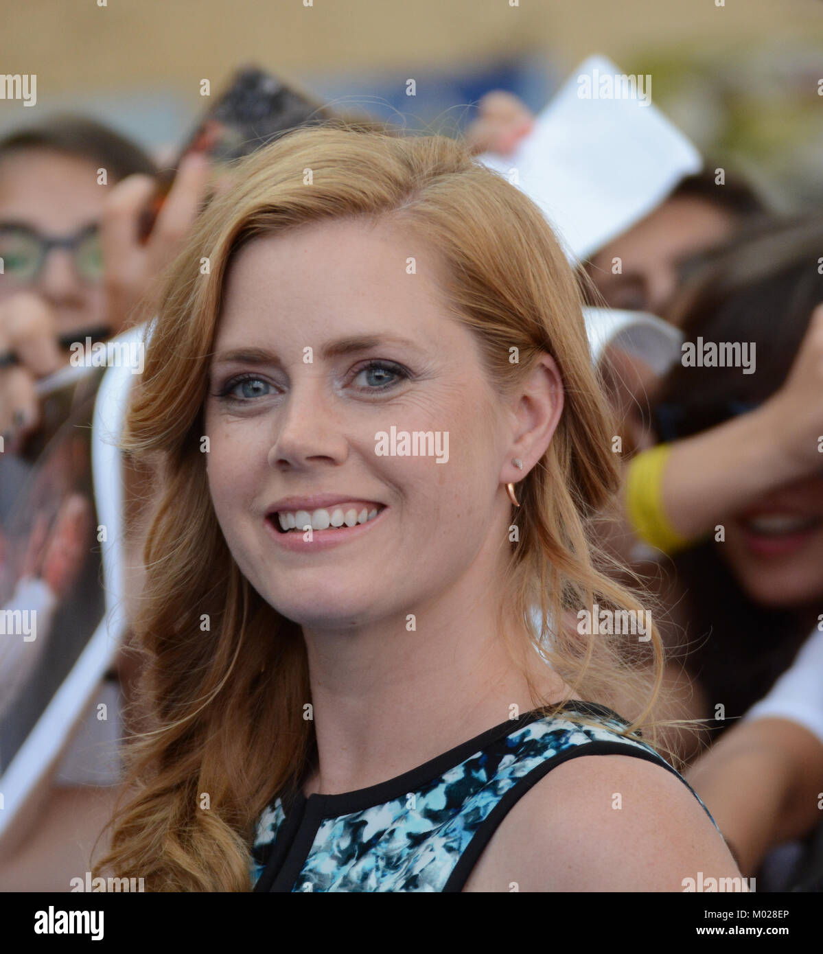 Giffoni, Sa, Italie - 18 juillet 2017 : Amy Adams à Giffoni Film Festival 2017 - le 18 juillet 2017 à Giffoni, Italie Banque D'Images