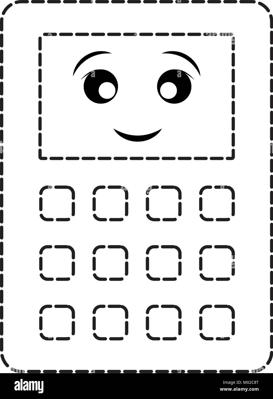 Image icône Calculatrice Illustration de Vecteur