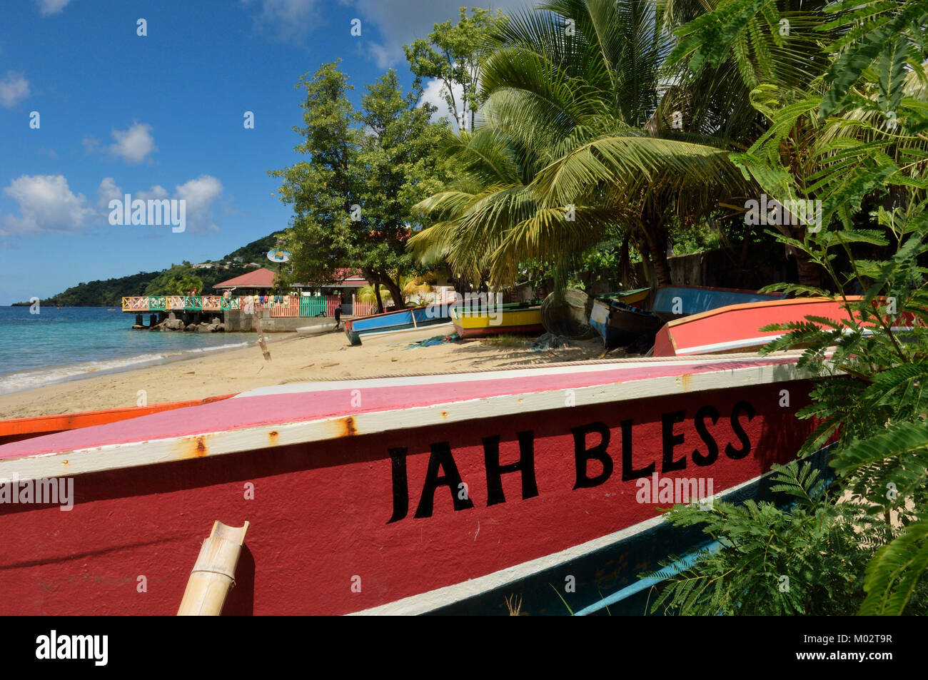 La baie de Grand Mal, Grenade, Caraïbes Banque D'Images