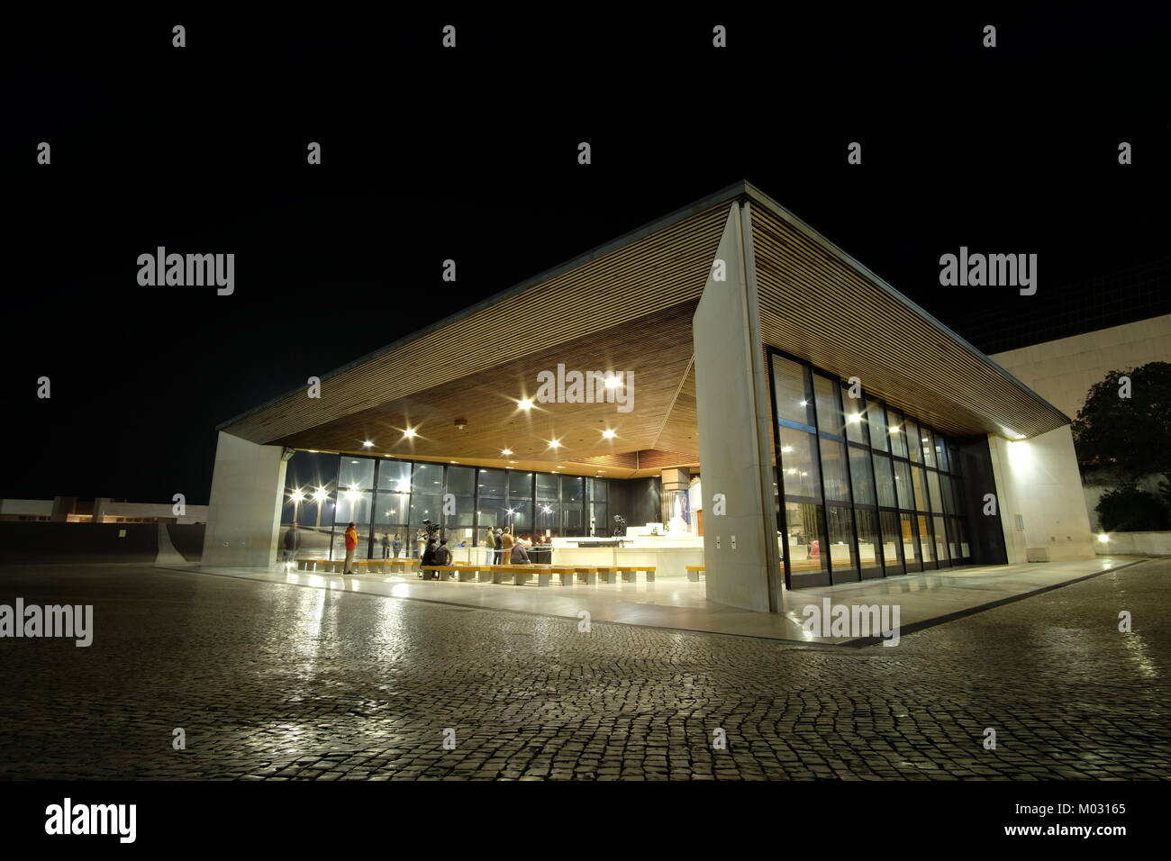 Chapelle de l'apparition à Fatima Banque D'Images