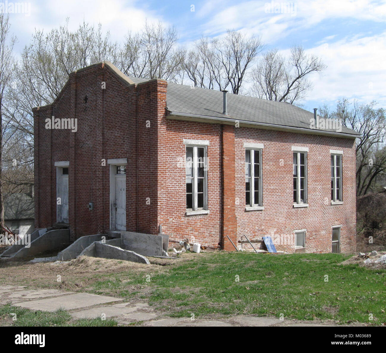 Campbell Chapelle African Methodist Episcopal Church. Banque D'Images