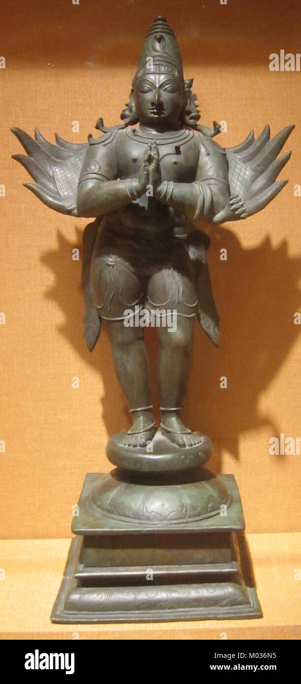FIGURINE ANCIENNE EN Bronze Garuda Deity Inde Hindouisme Bouddhisme Oiseau 19Ème Siècle EUR 933