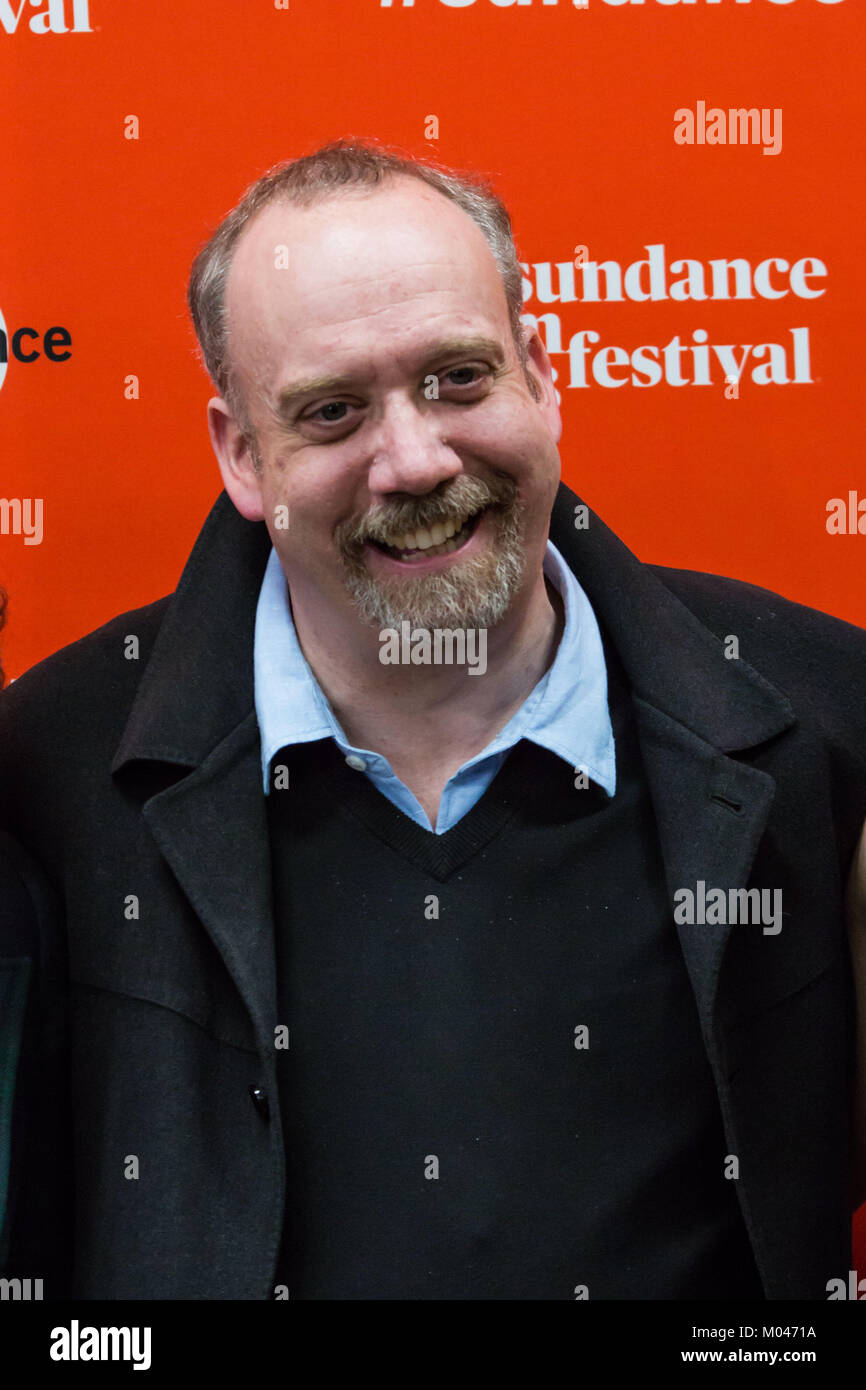 L'acteur Paul Giamatti assiste au Festival du Film de Sundance 2018 Première mondiale de Netflix's "Vie privée" le 18 janvier 2018 à Park City, Utah. Banque D'Images