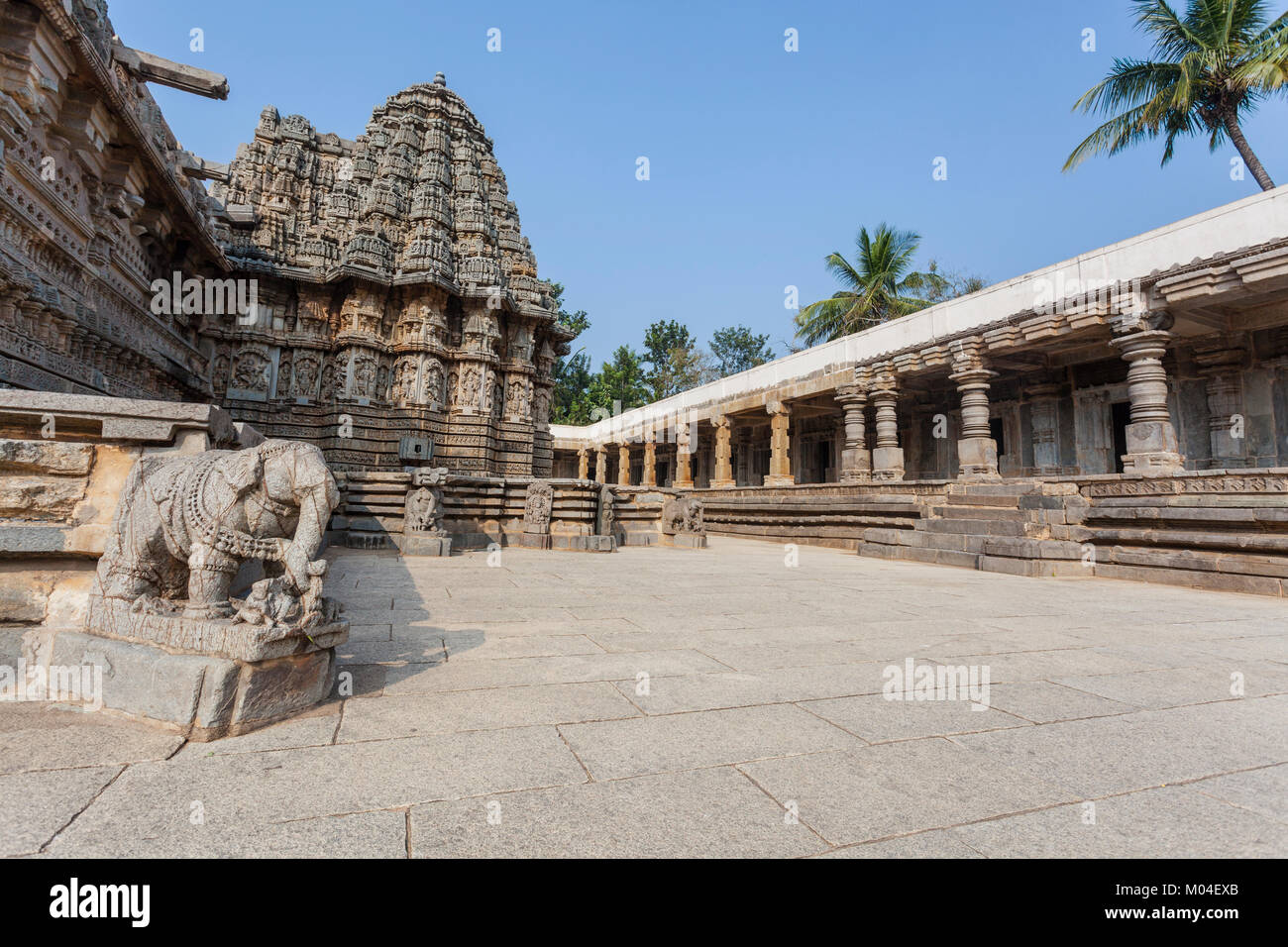 L'Inde, Karnataka, Templef Chennakesava Somanathapura, Banque D'Images