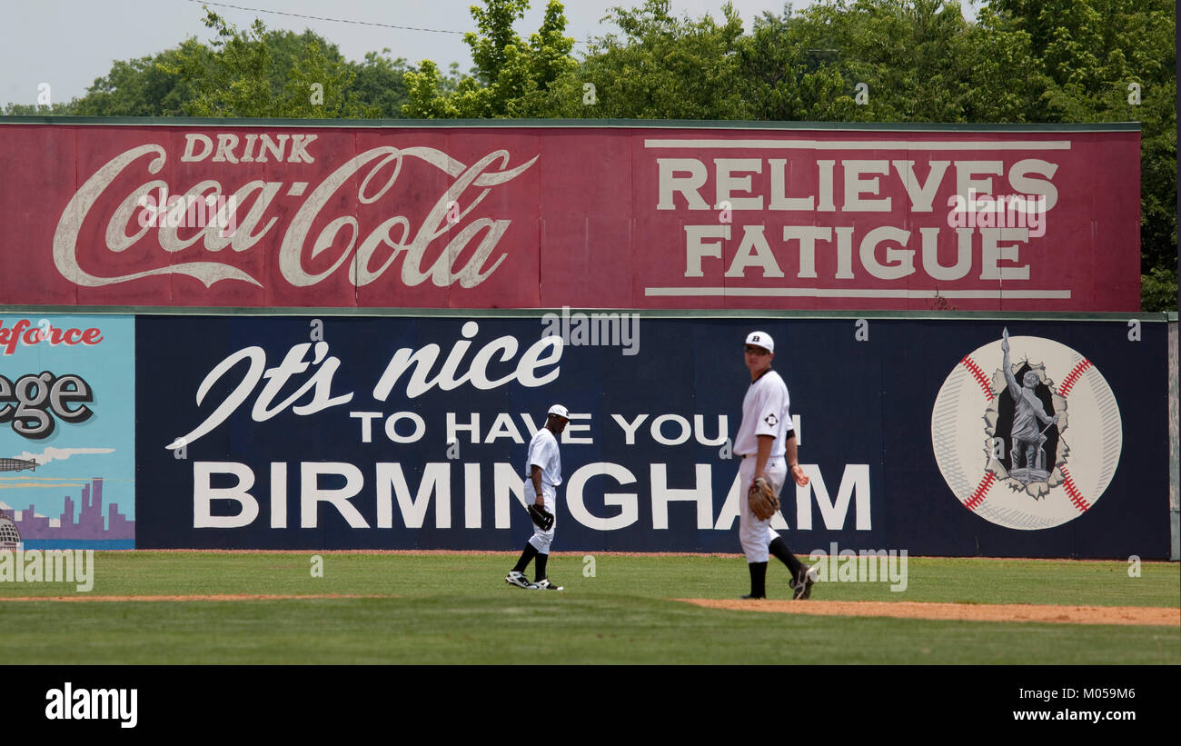 Match de baseball Banque D'Images