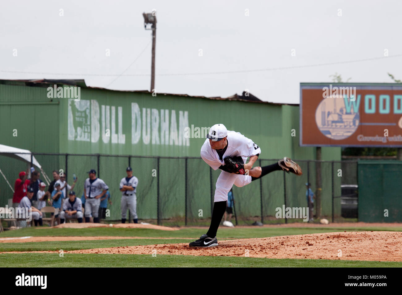 Pitcher sur la Butte Banque D'Images