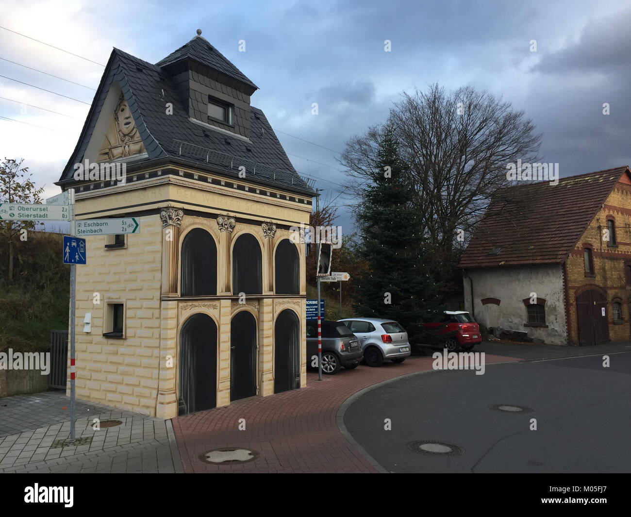 Villa CANISTER, Alte Oper, Steinbach 01 Banque D'Images