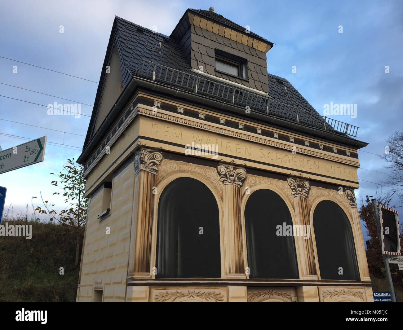 Villa CANISTER, Alte Oper, Steinbach 06 Banque D'Images