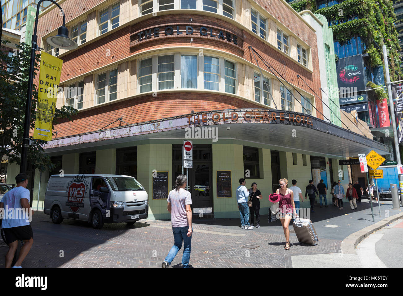 L'Ancien hôtel de Clare - Chippendale , Sydney - New South Wales Banque D'Images