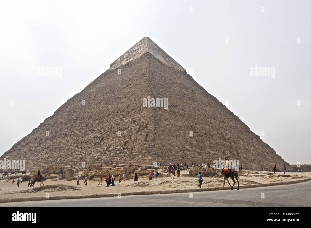 Khufu , Pyramide de Khéops Égypte Gaza Banque D'Images