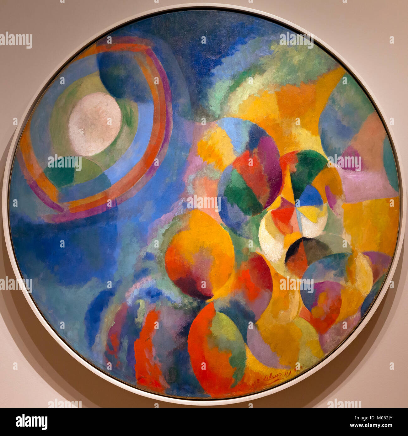 Contraste simultané, le Soleil et la Lune, Robert Delaunay, 1913, Banque D'Images