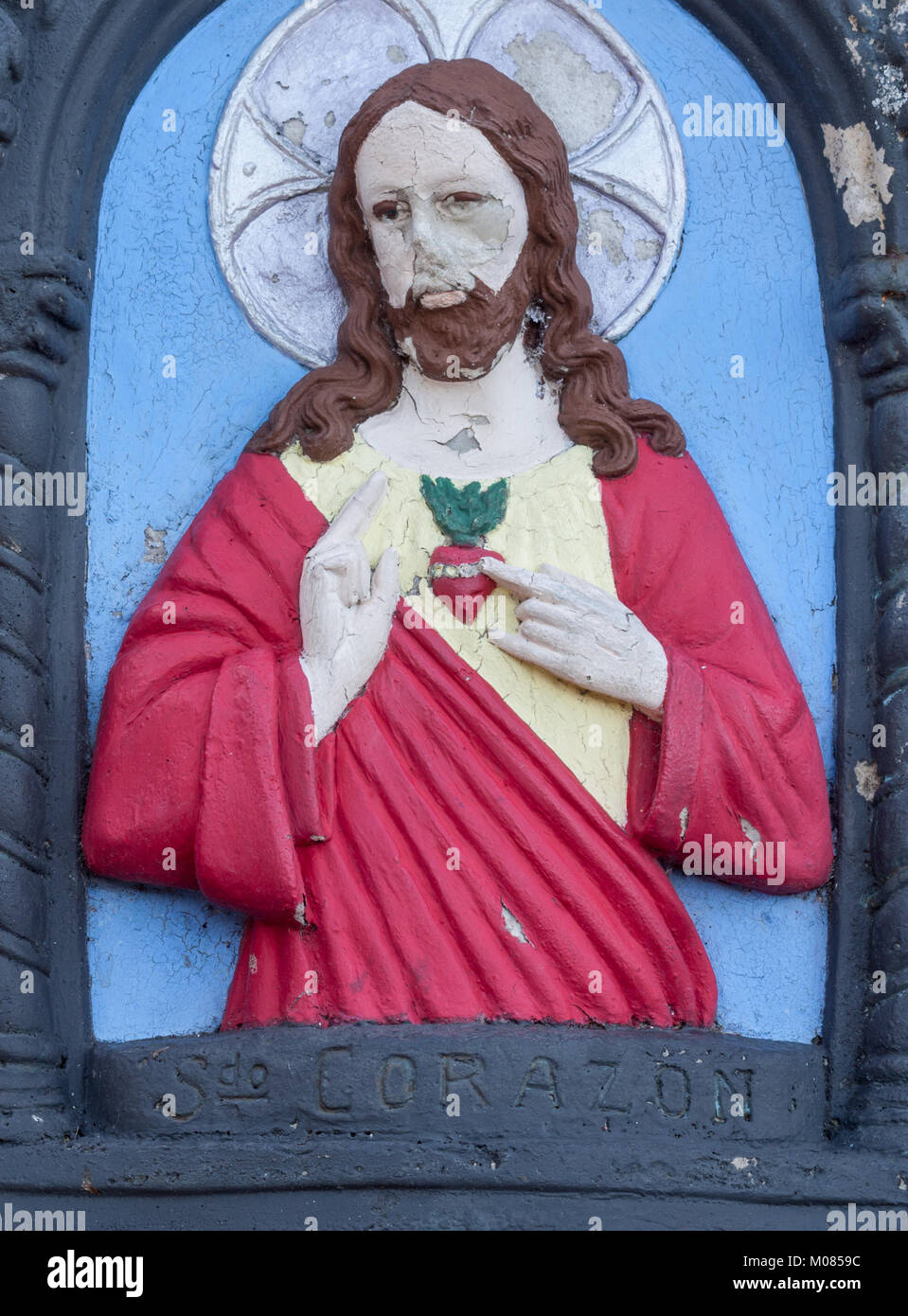 Jésus Christ sacré coeur Banque D'Images