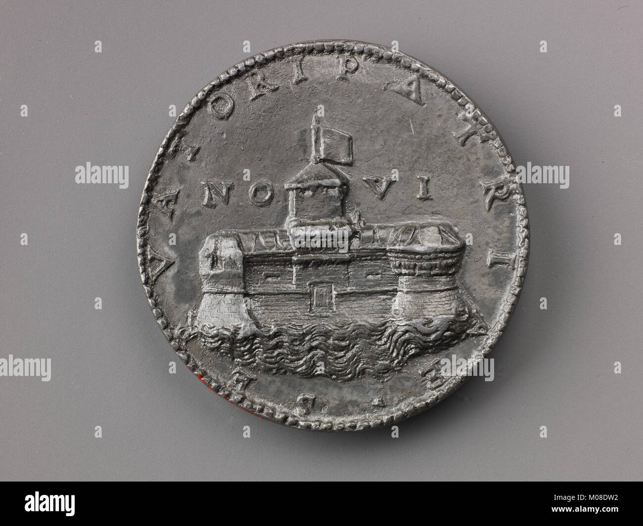 Niccolo Puzzolo médaille- rencontré 1254v Banque D'Images